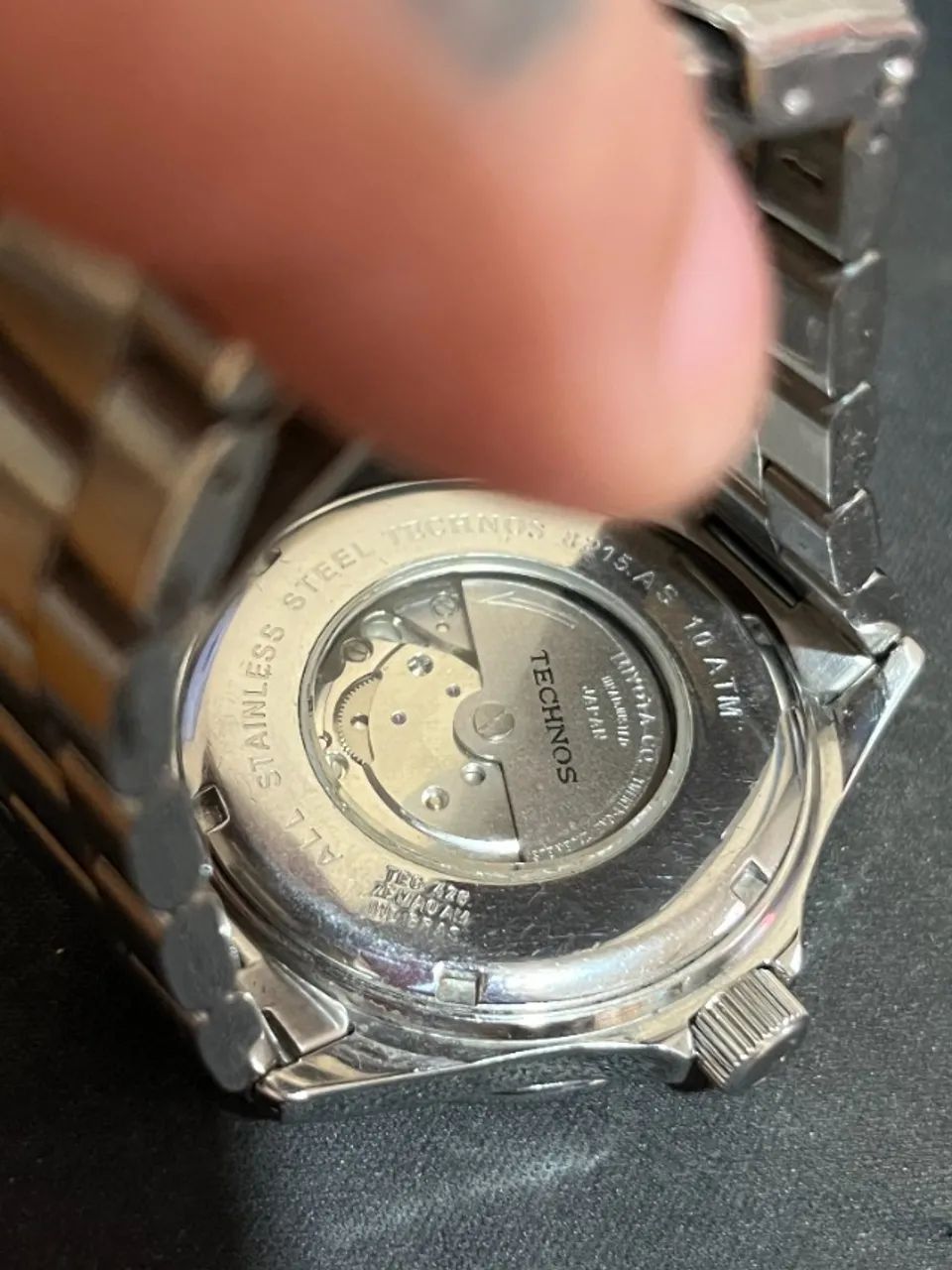 Relógio Automático Technos Skydiver Anos 2000 - Foto 4