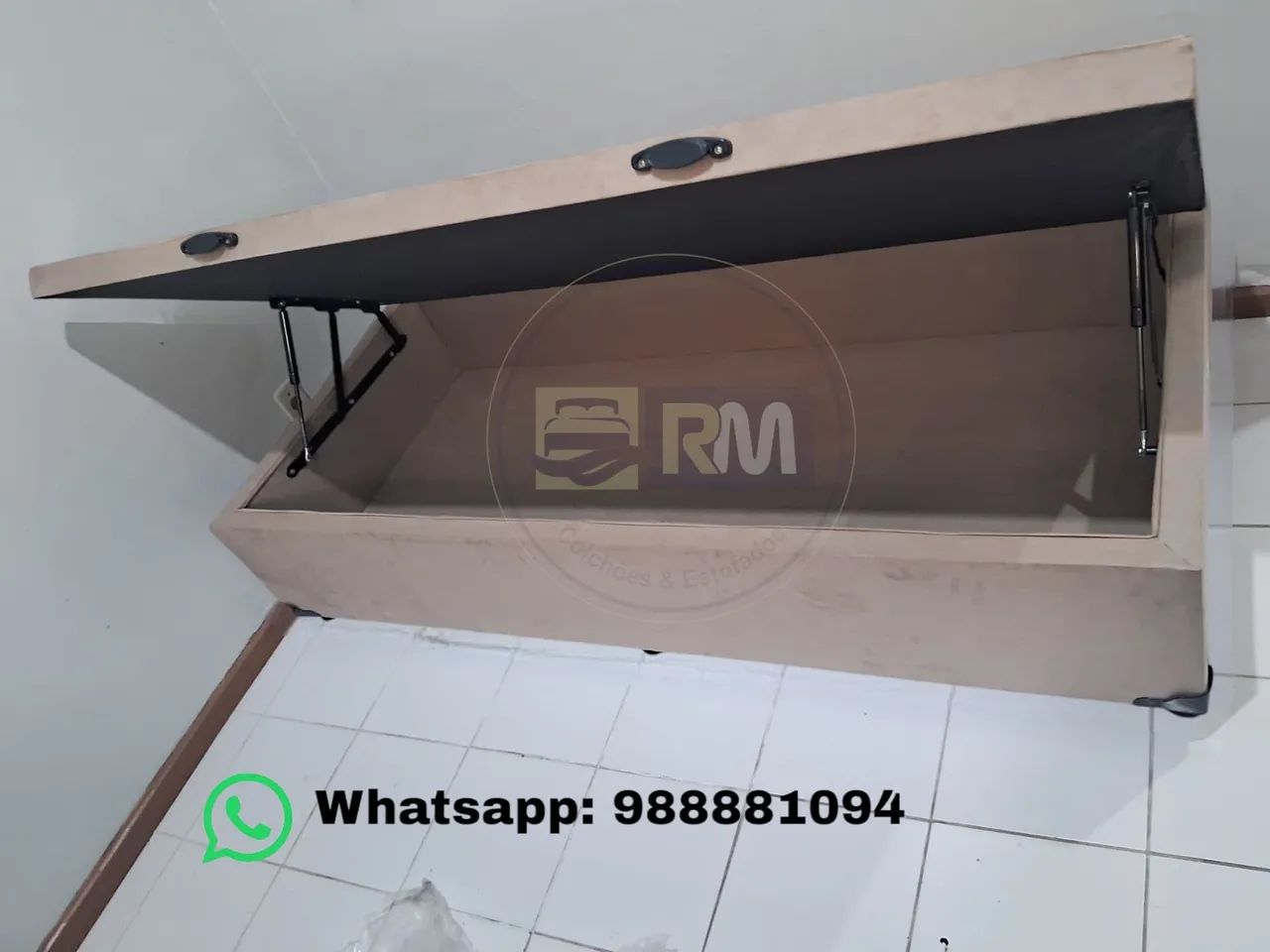 Base Baú solteiro (Entrega Grátis) - Foto 2