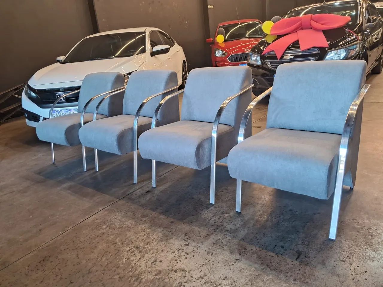 Poltrona suede - Foto 3