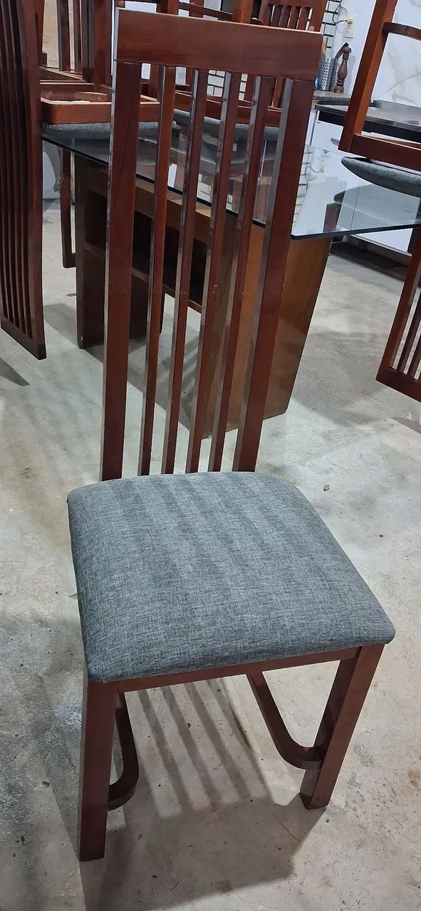Vendo conjunto de 7 cadeiras  - Foto 4