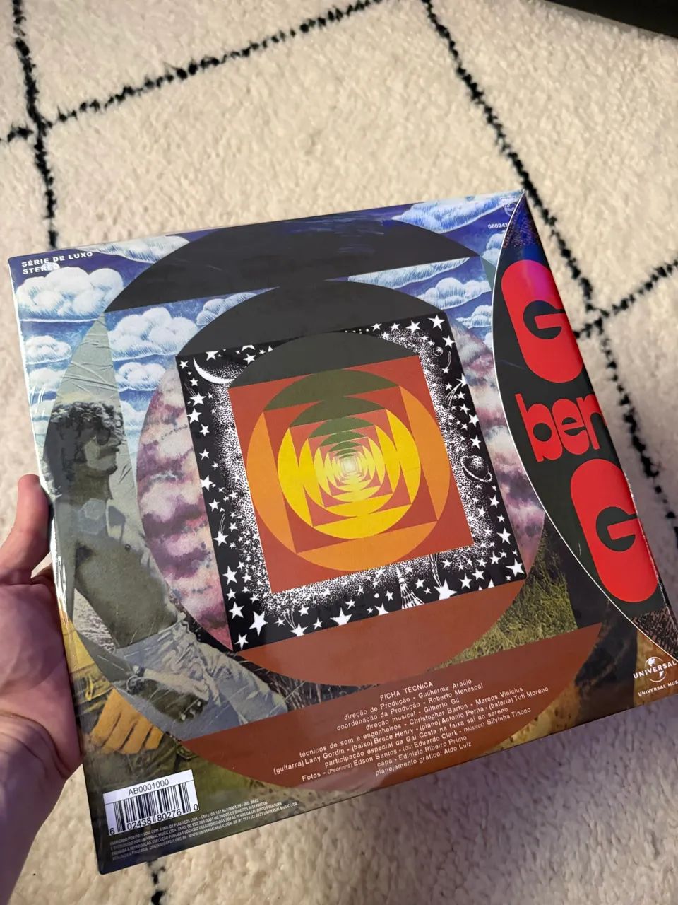 Lp Gilberto Gil - Expresso 2222 (lacrado) - Foto 2
