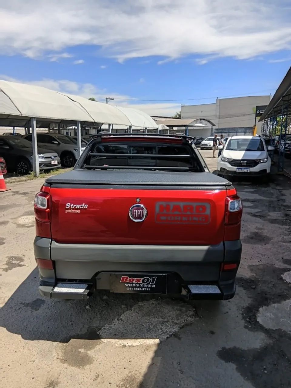Fiat Strada Working Hard 1.4 Fire Flex 8V CD 2018 - Foto 5