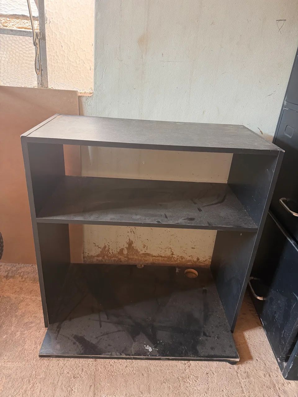 Porta microondas com nicho 