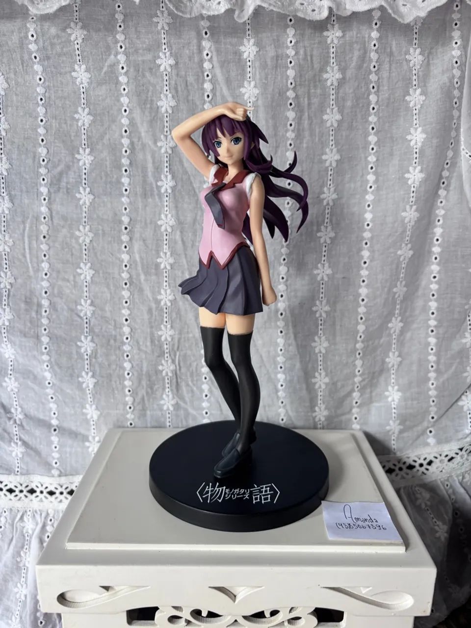 DUAS Figures Monogatari Series - Senjougahara Hitagi + brinde - Foto 2