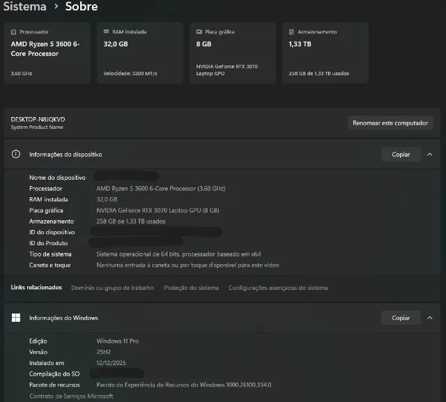 PC GAMER  nvidia 3070TI POTENTE COM PERIFÉRICOS - Foto 4