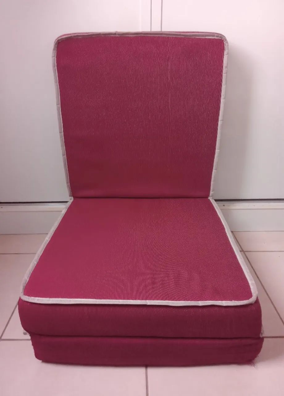 Colchonete dobrável puff dobrável  - Foto 3