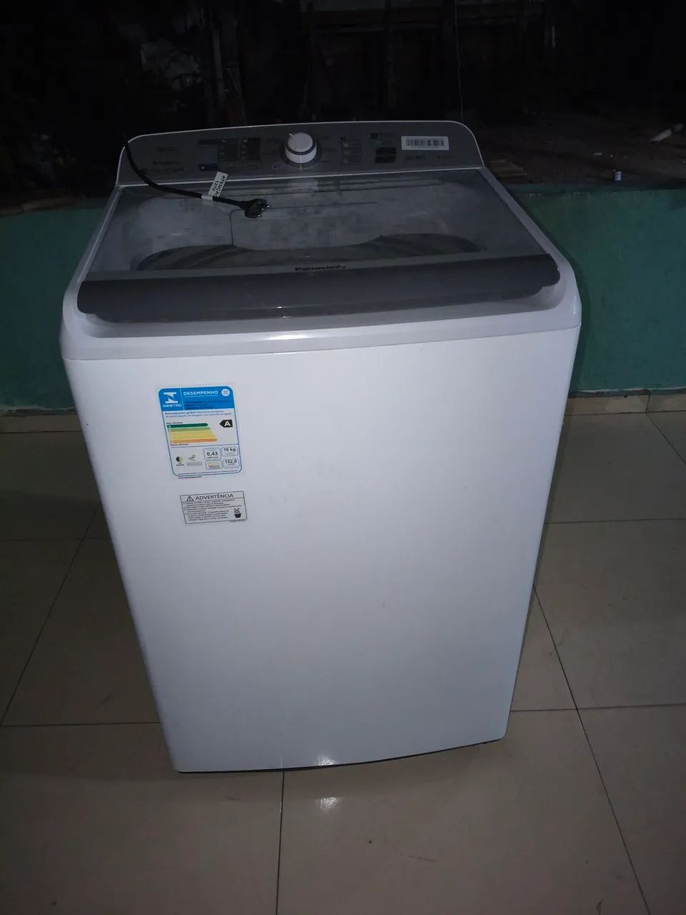 Máquina de lavar Panasonic 