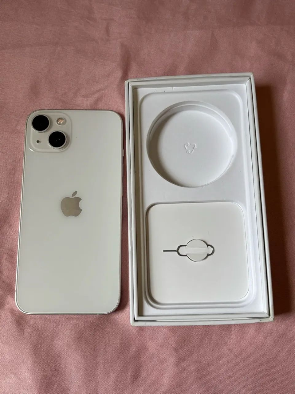 iPhone 13, 128GB, branco  - Foto 3