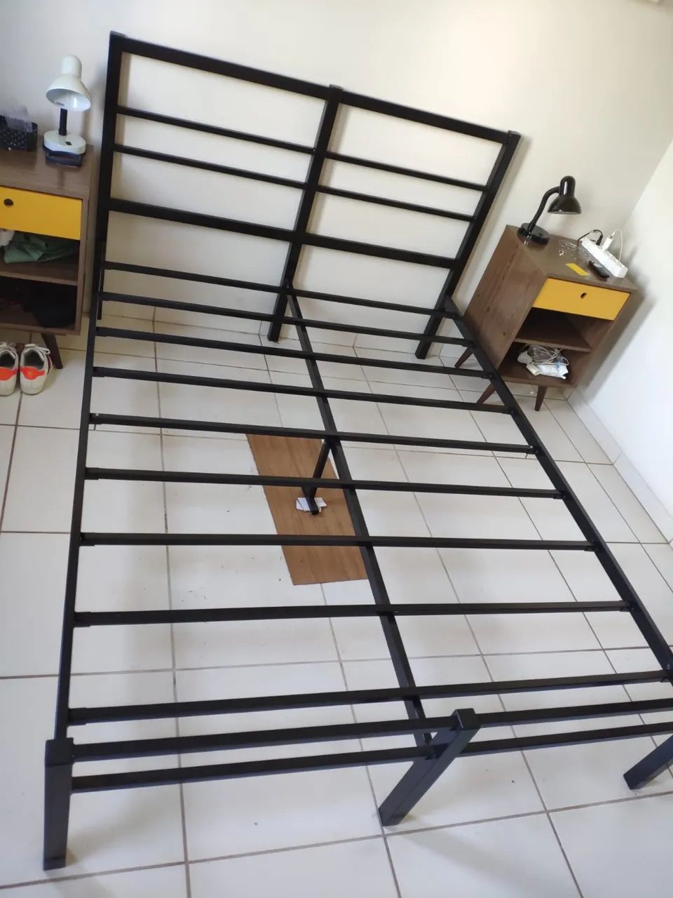 Cama de ferro tamanho casal - Foto 4