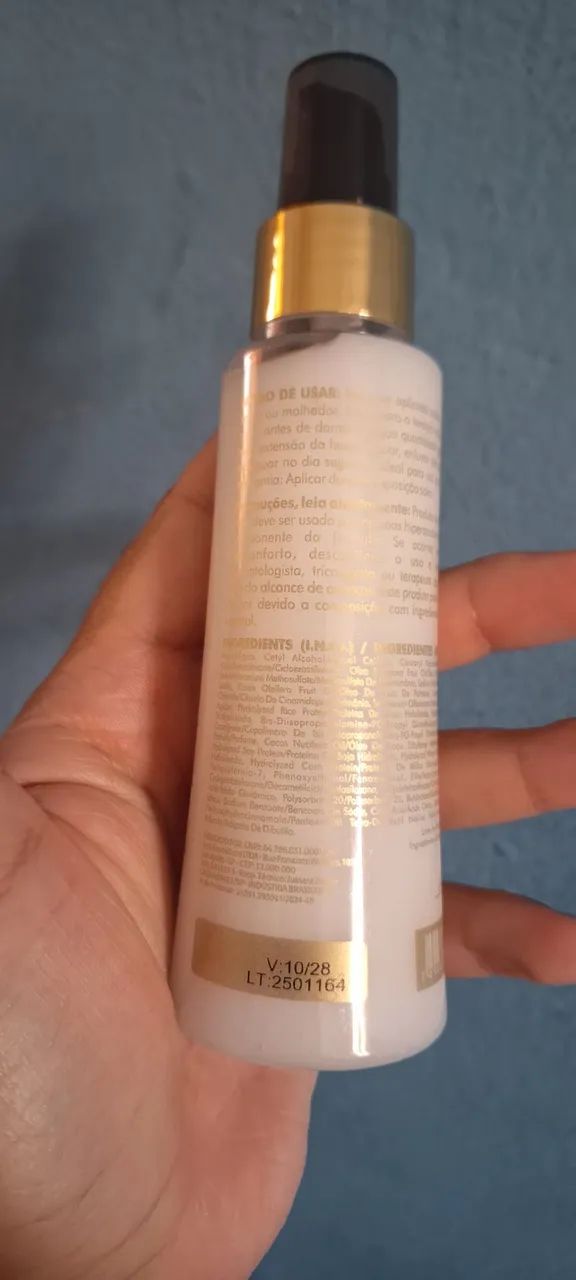 Creme Multifuncional e Sérum capilar Leave-in Blindagem Lizzon  - Foto 4