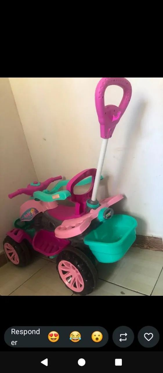 Carrinho para passeio de bebe