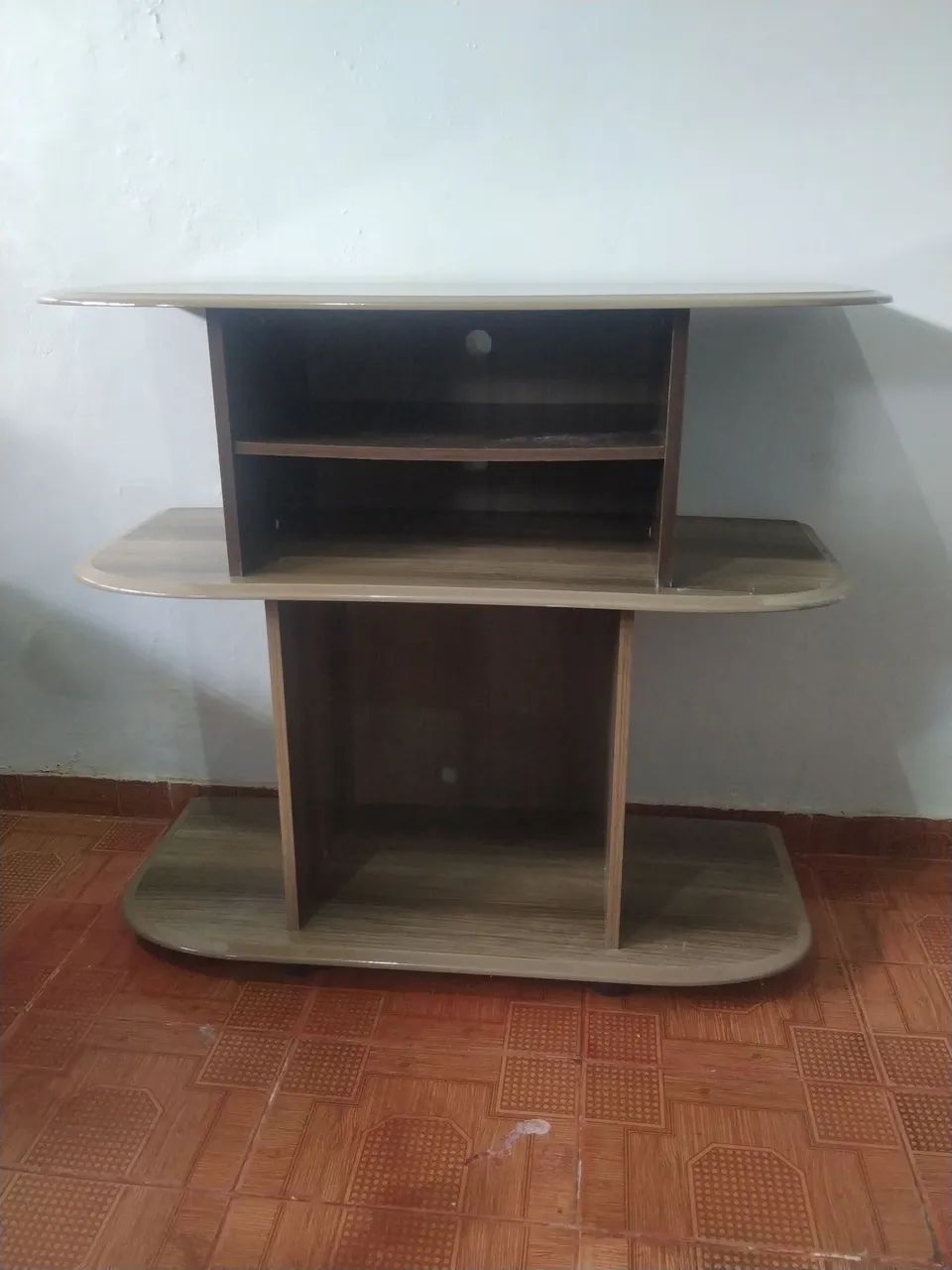 Rack/aparador marrom de MDF - Foto 2