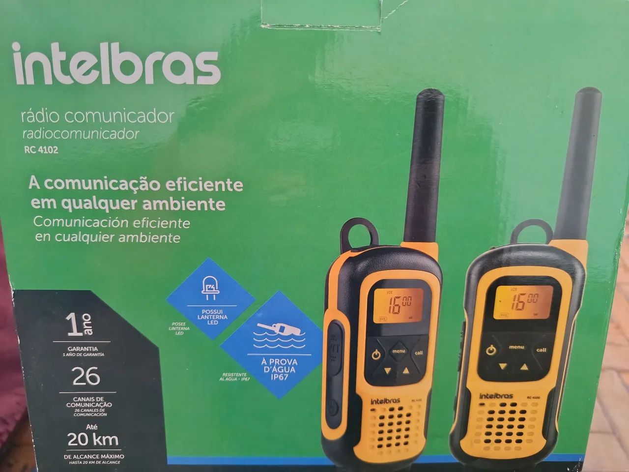 Rádio comunicador Intelbras RC 4102 - Foto 4