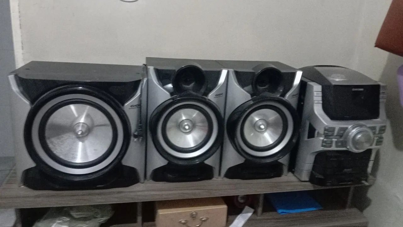 Mini system Samsung giga sound blast MX-F870 - Aparelhos de Som