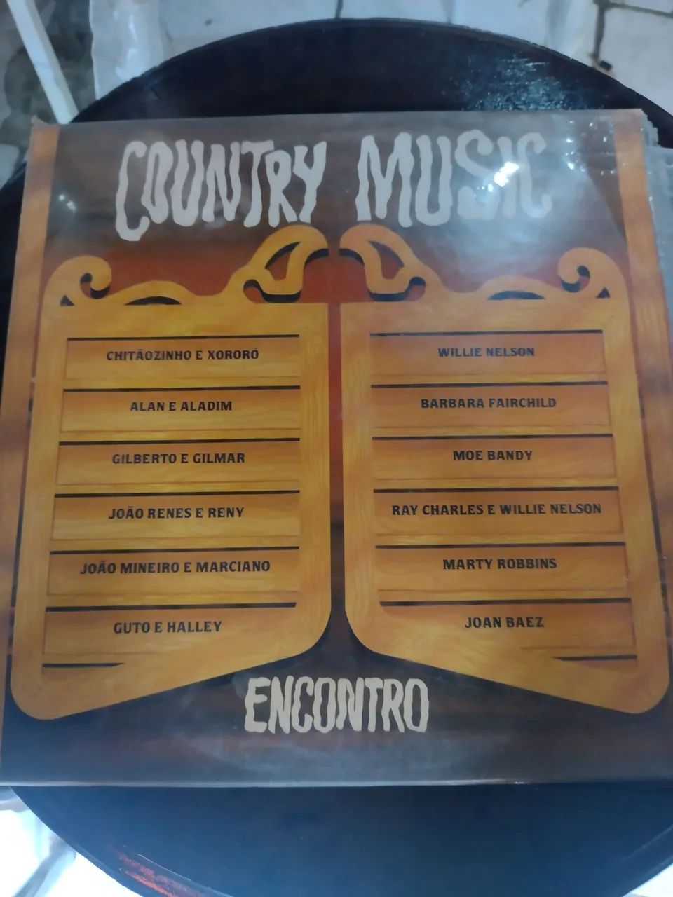 Disco Vinil LP Country Music - Encontro