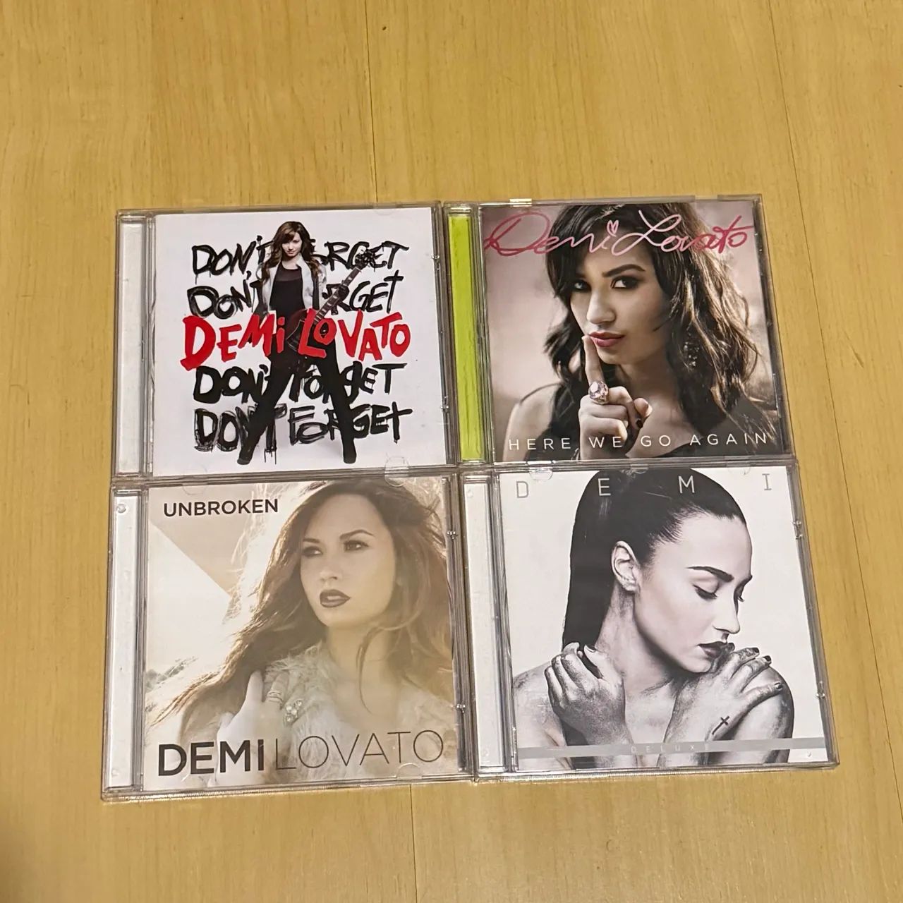 CDS DEMI LOVATO - 4 Discos