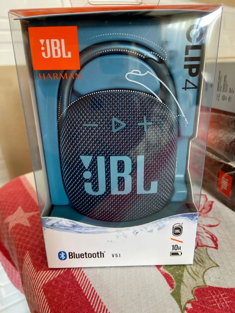 Caixa de som JBL Clip 4 