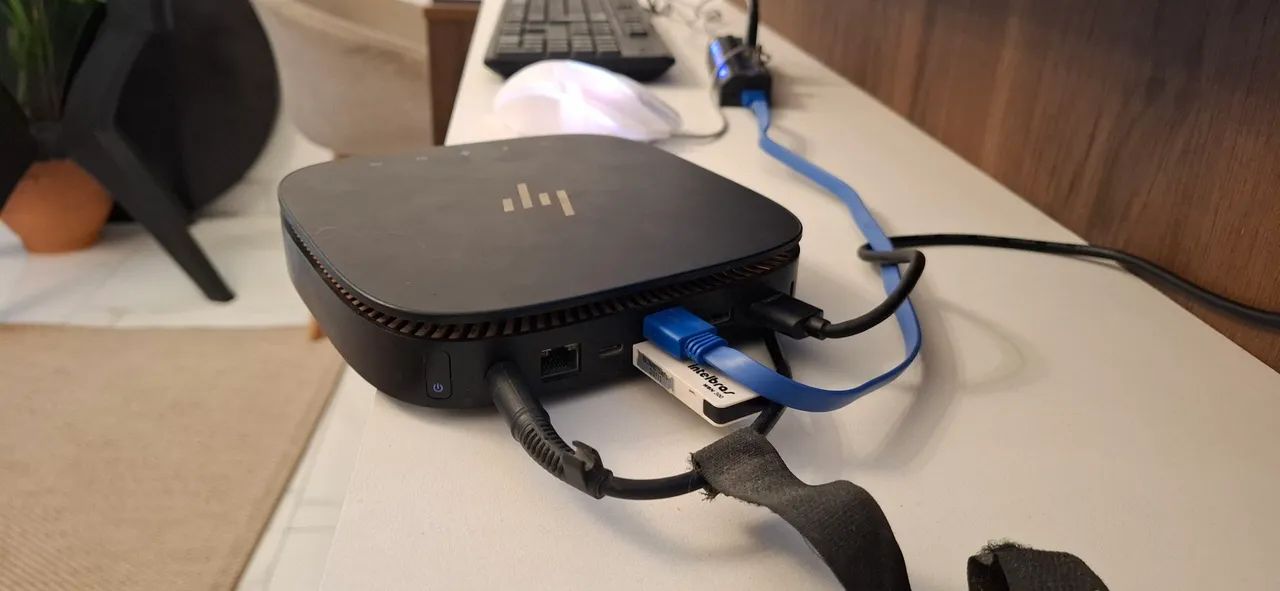 OPORTUNIDADE! Mini PC desktop HP ELITE SLICE+ componentes do PC.  - Foto 4