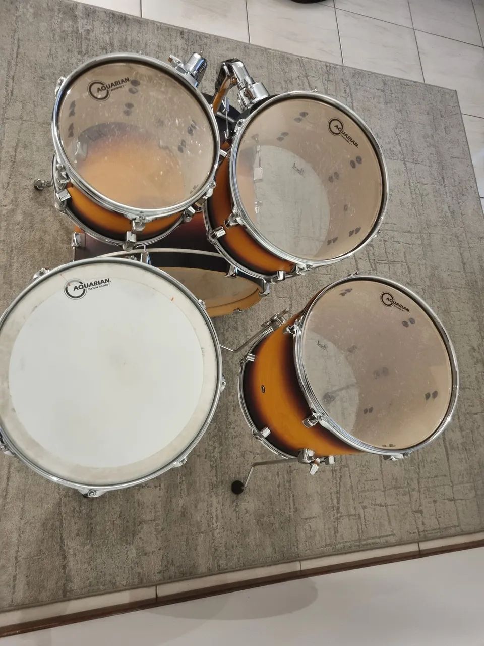 Bateria Pearl decade - Foto 5