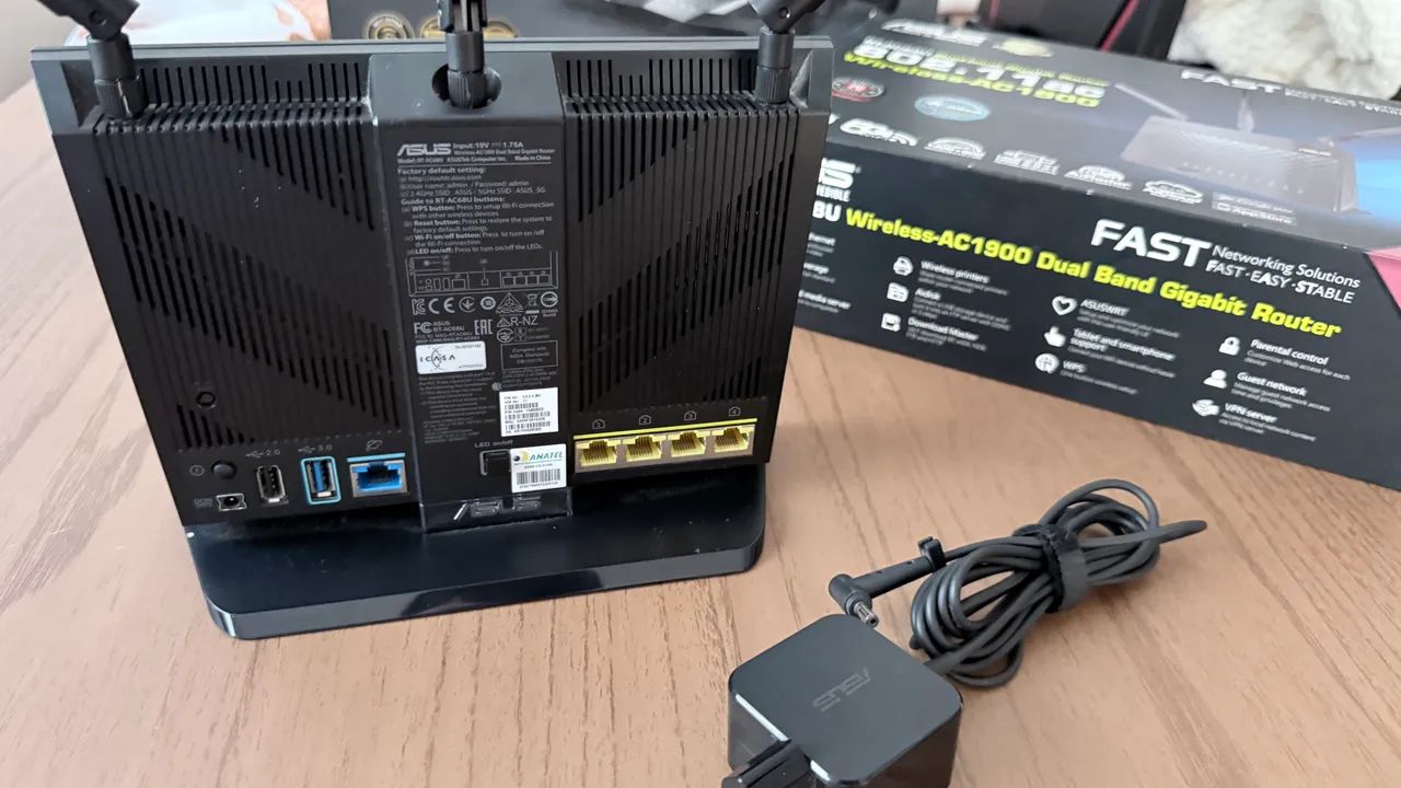 Roteador ASUS AC68U - Foto 3