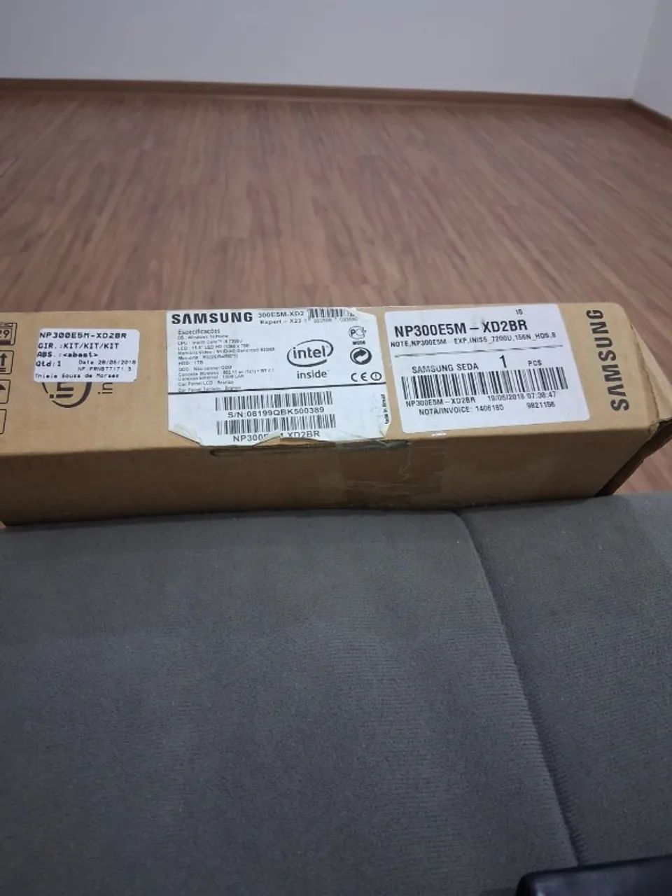 Vendo notebook Danificado: Samsung I.5 - Expert X23 NP300E5M, funcionando normalmente.  - Foto 4