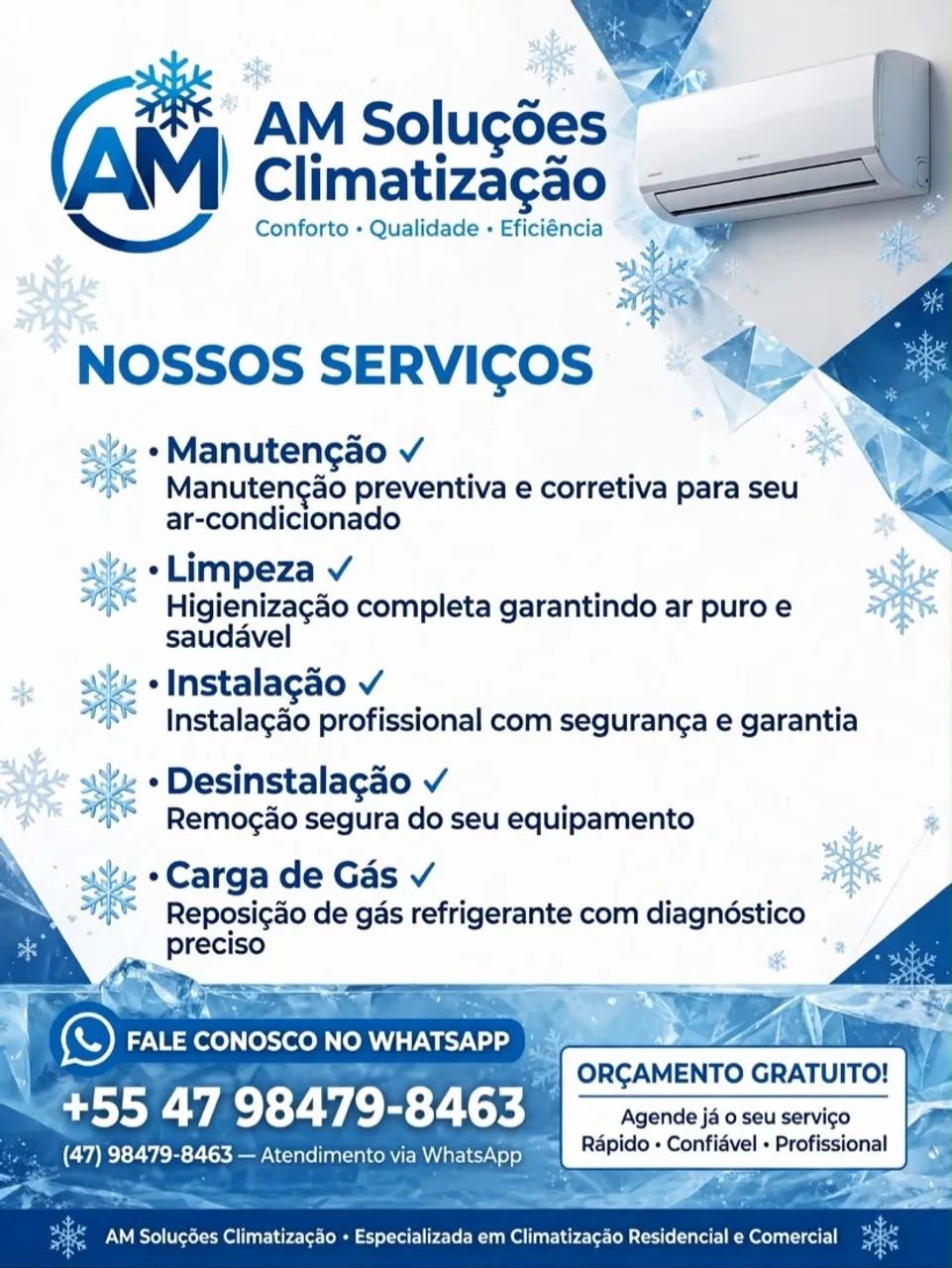 Serviço de ar condicionado 