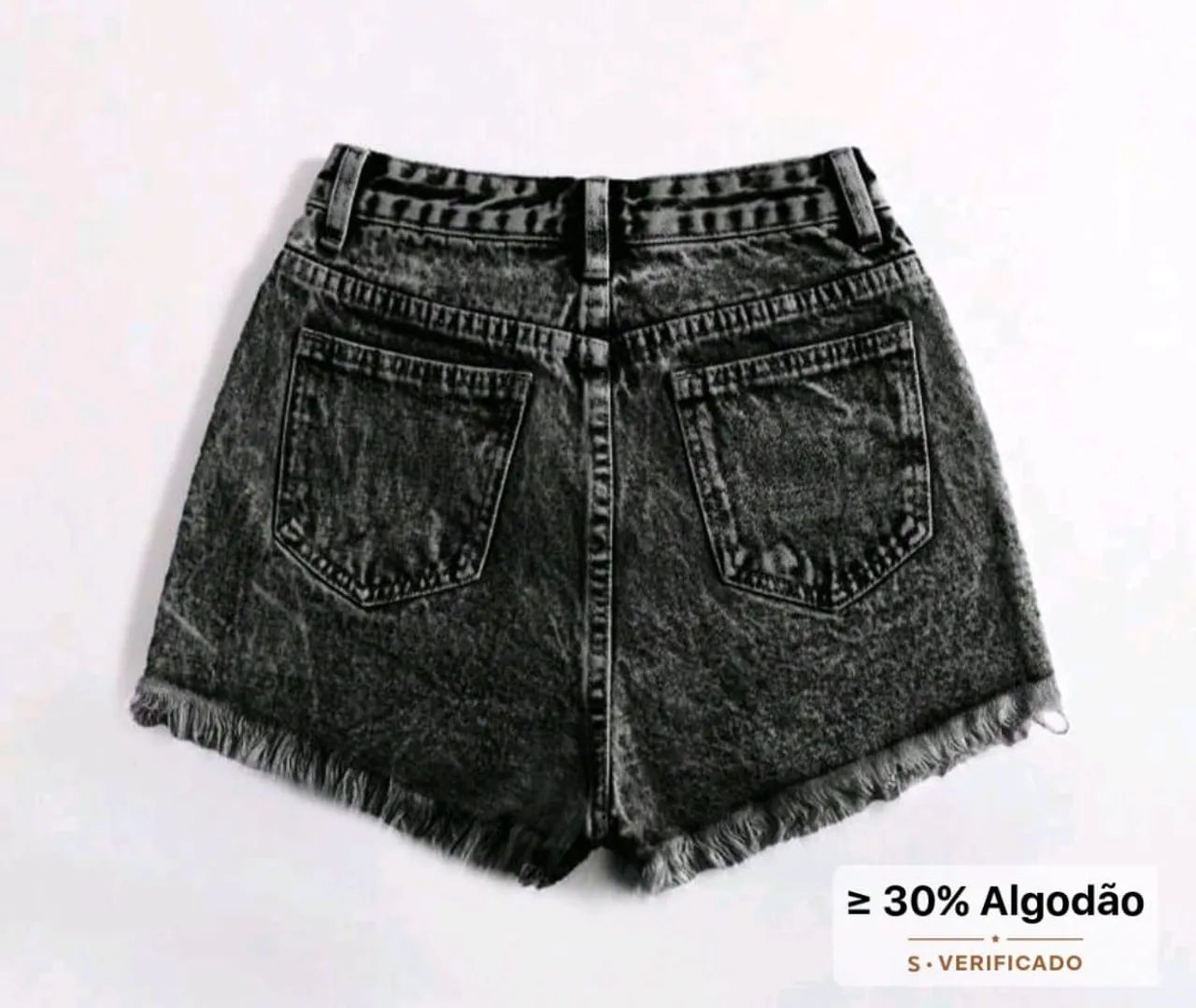 Short jeans escuro - Foto 2