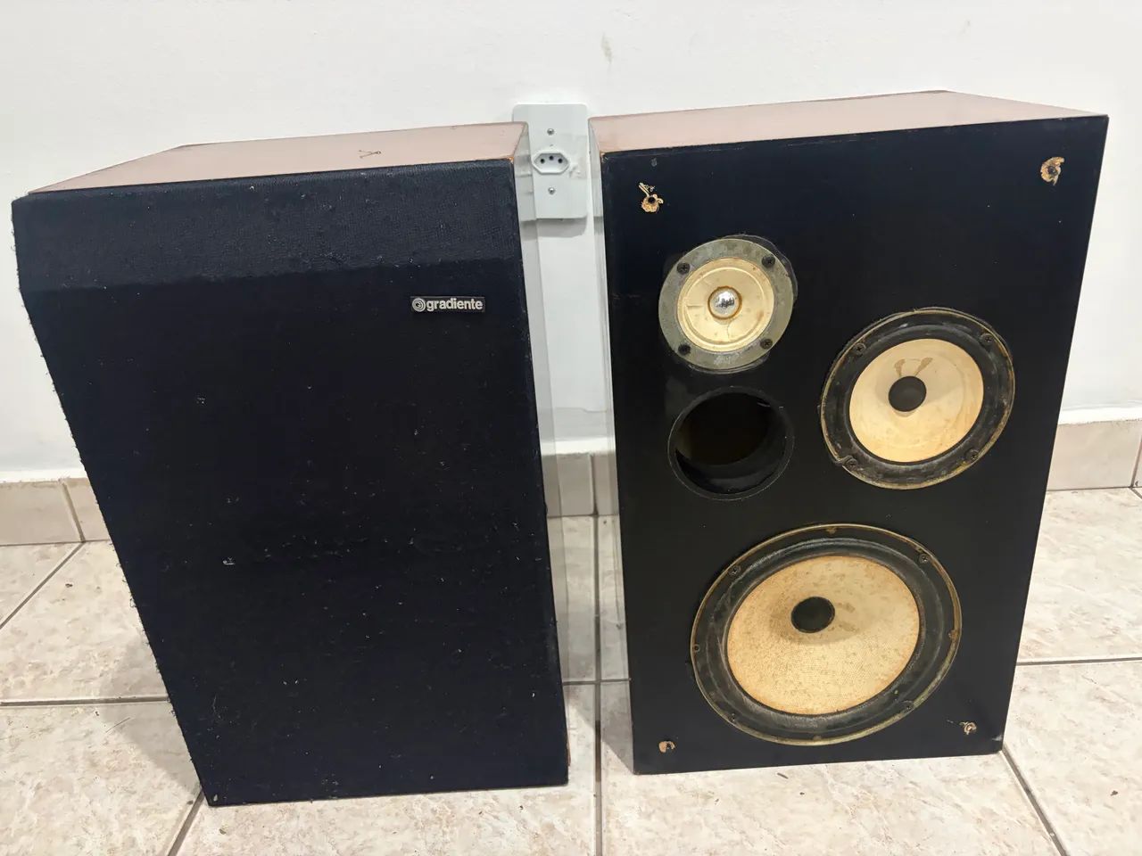 Aparelhos de som Gradiente Receiver e Deck modelo S96 com caixas de som originais  - Foto 5