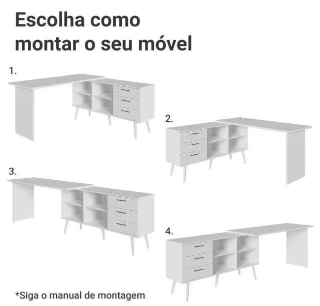 Escrivaninha Mesa de Estudos - Foto 3