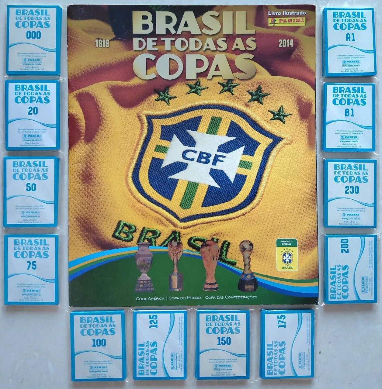 Álbum Brasil de Todas as Copas - Foto 2