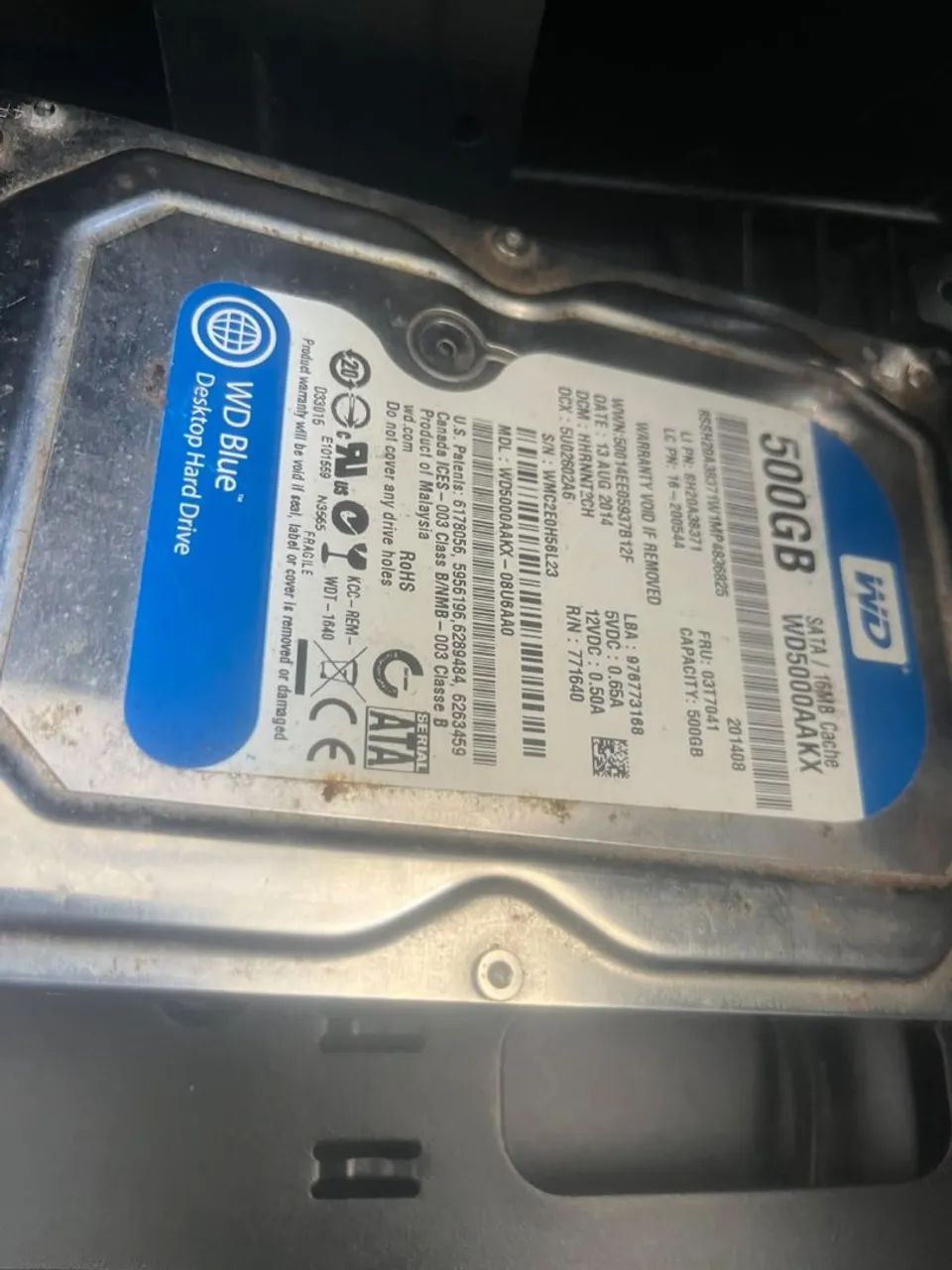 HD de 500 todo bom  - Foto 2