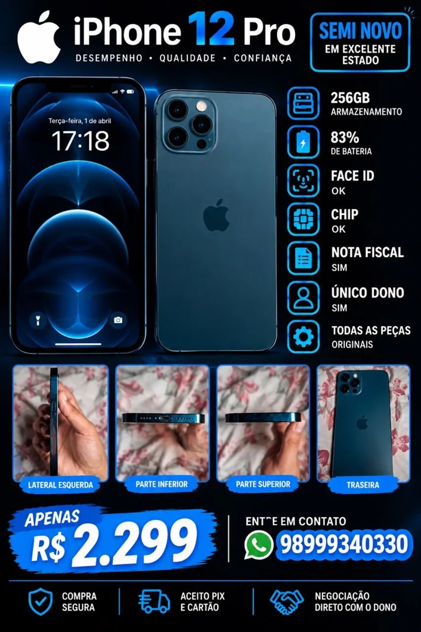 IPHONE 12 PRO MAX 256GB