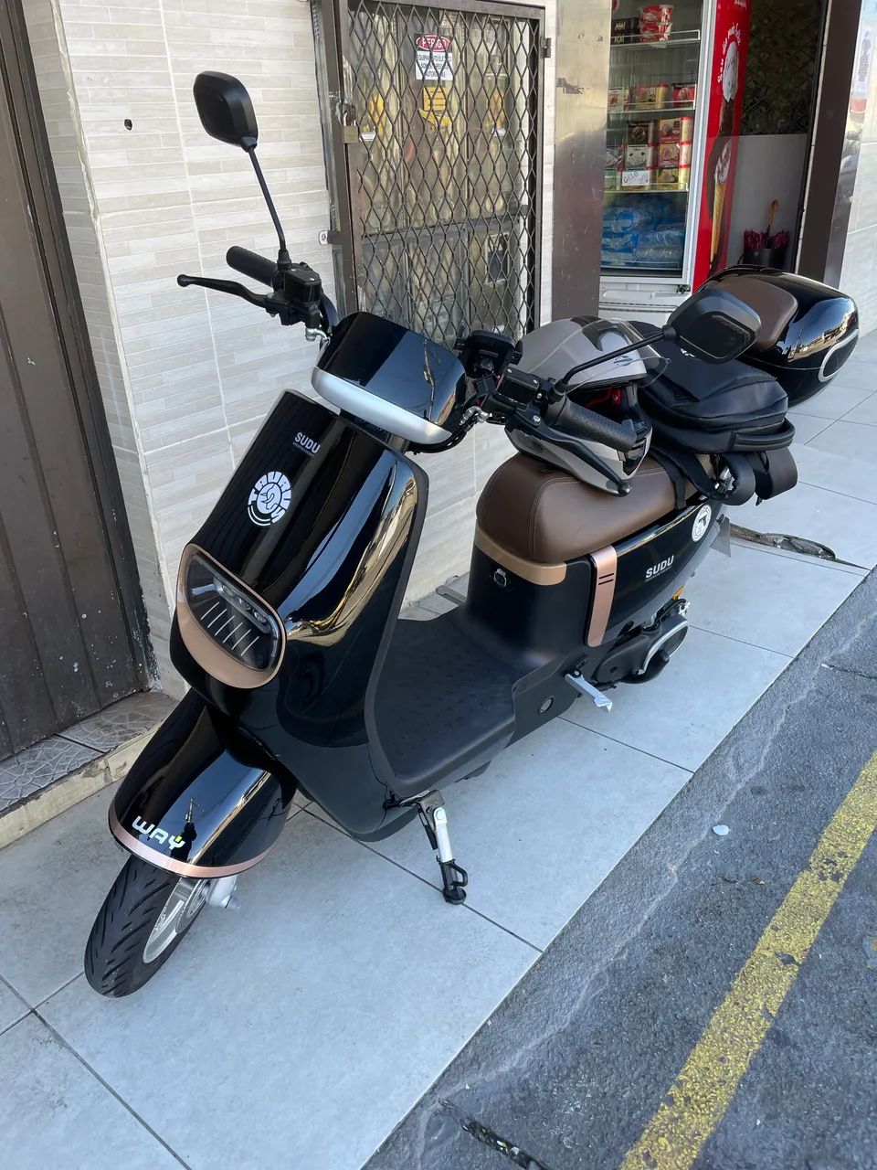 Moto elétrica Sudu A3  - Foto 4