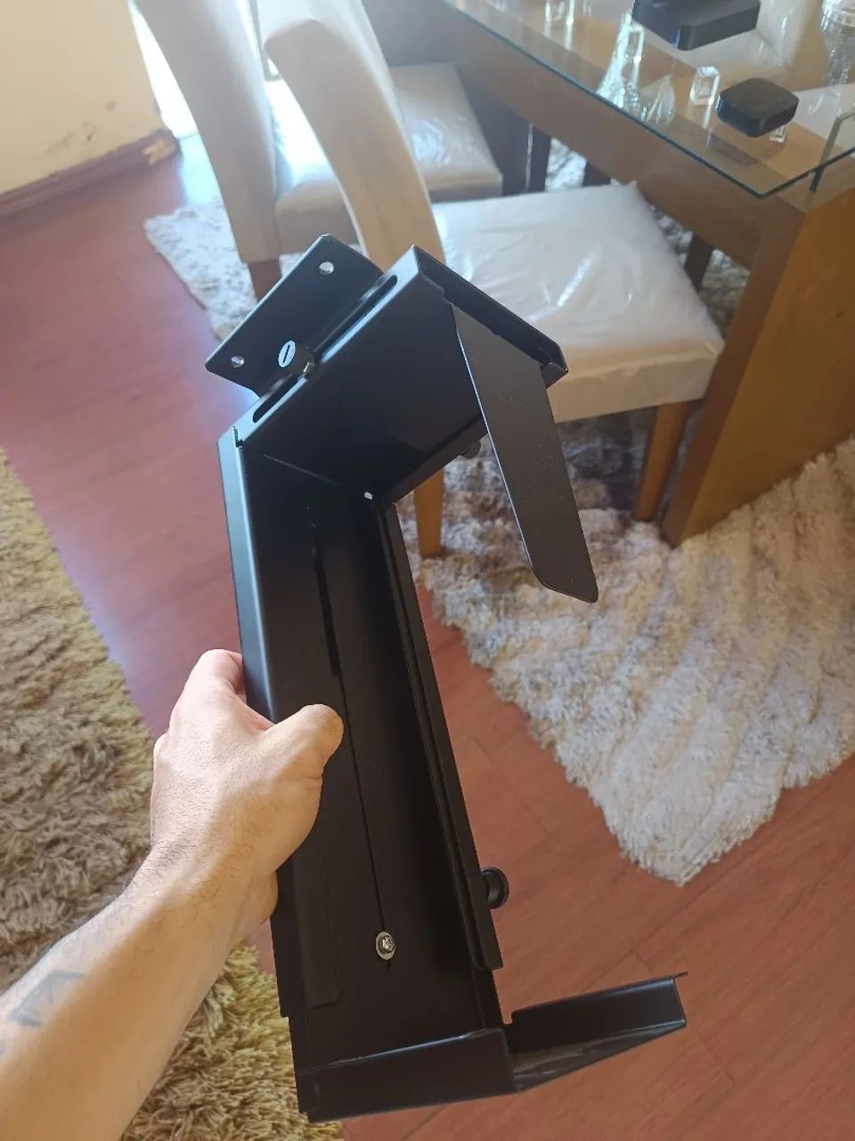 Suporte Para Gabinete Cpu Suspenso - Foto 2