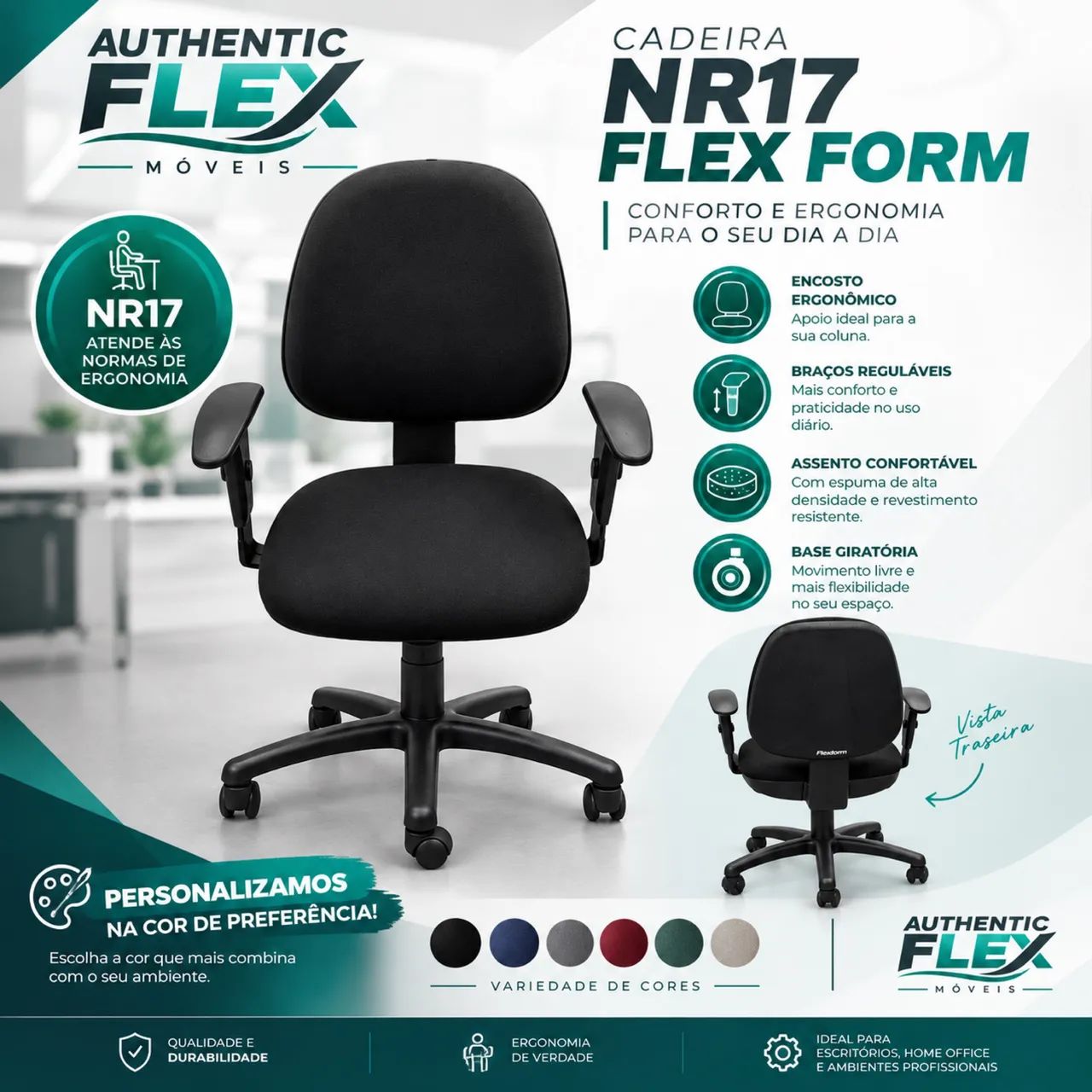 Cadeira flex form Authentic flex