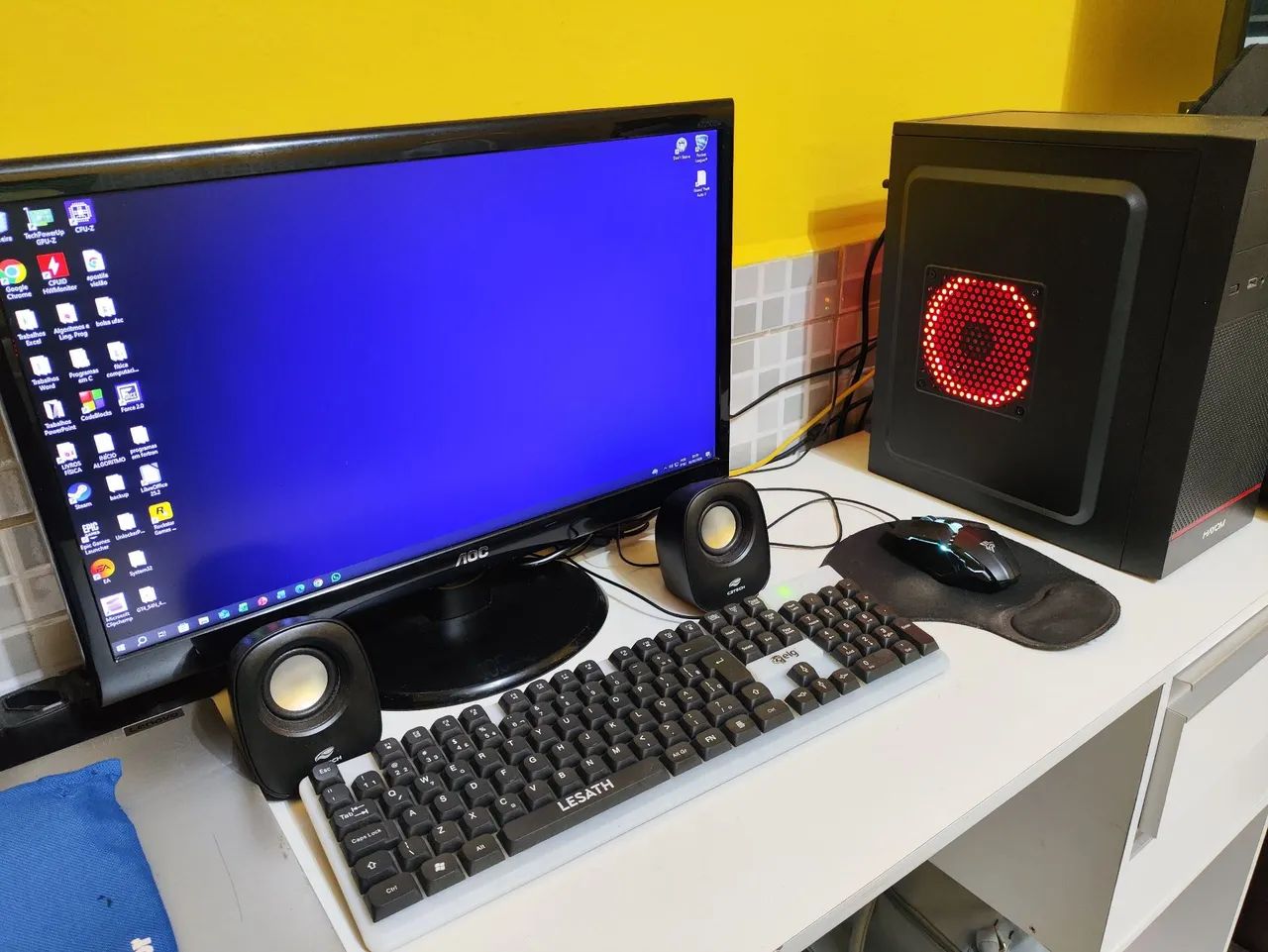 PC GAMER COMPLETO com PLACA de vídeo 