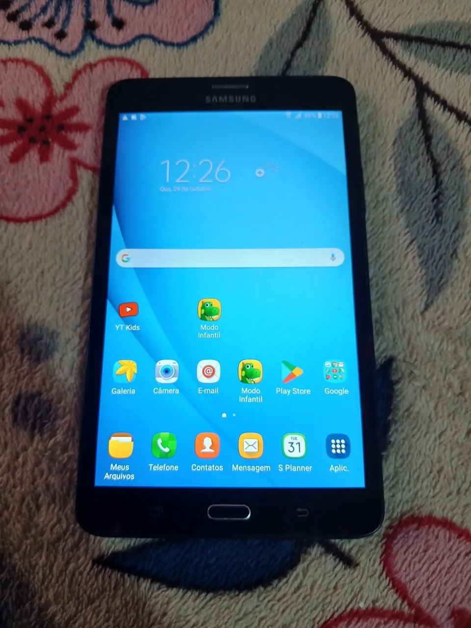 Tablet Samsung pega chip 