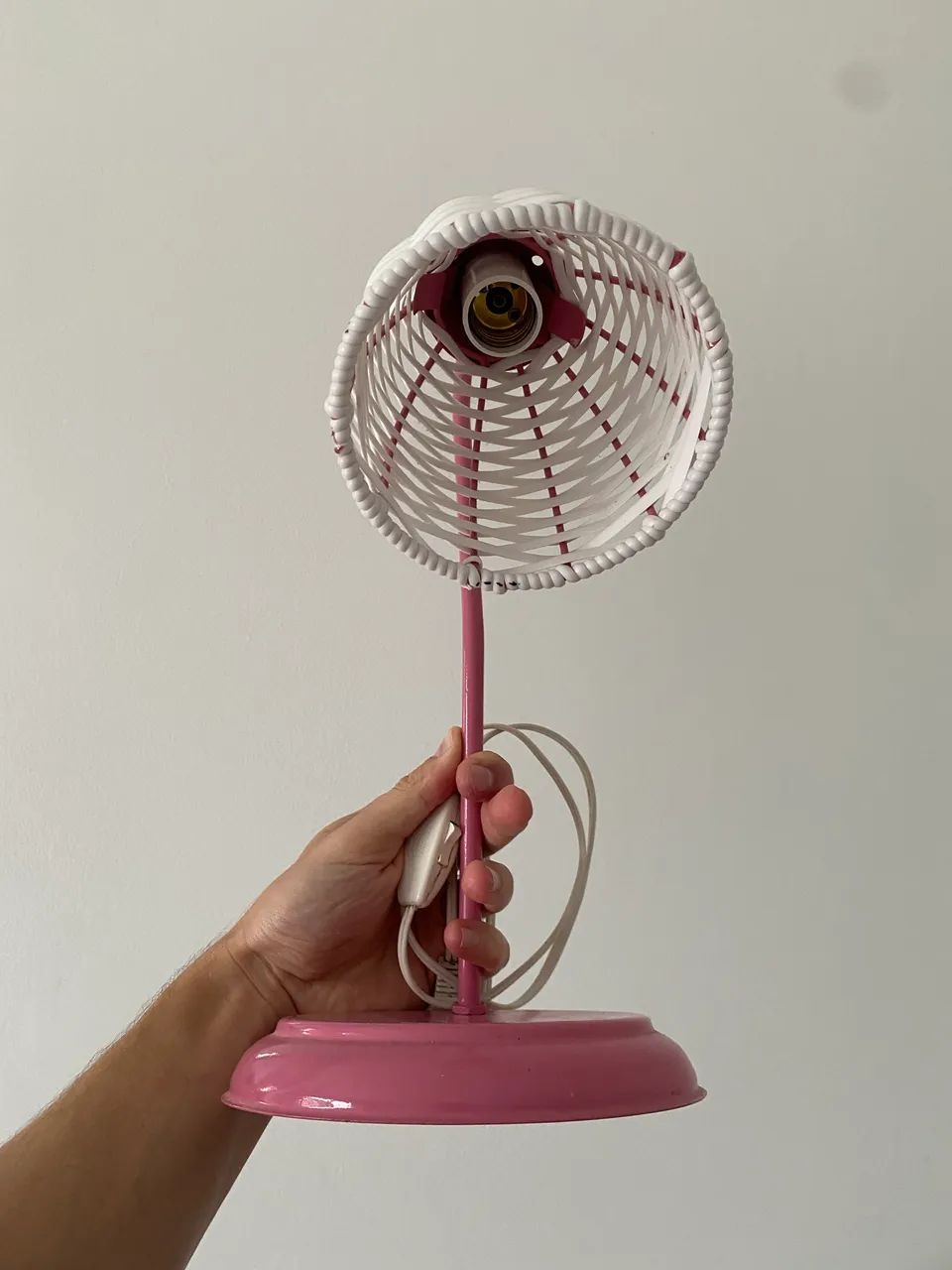 Abajur Quarto Rosa 