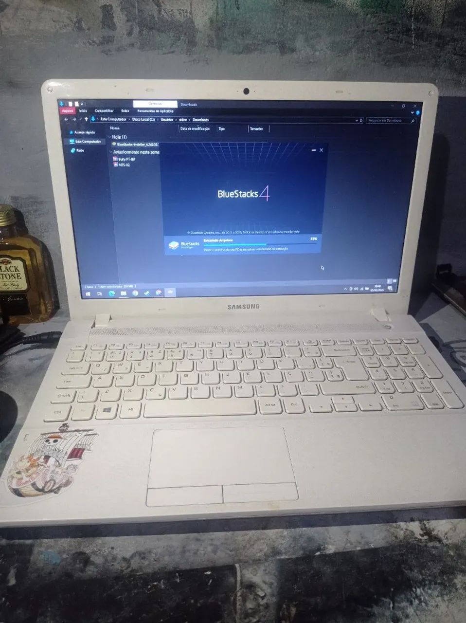 Notebook Samsung com SSD