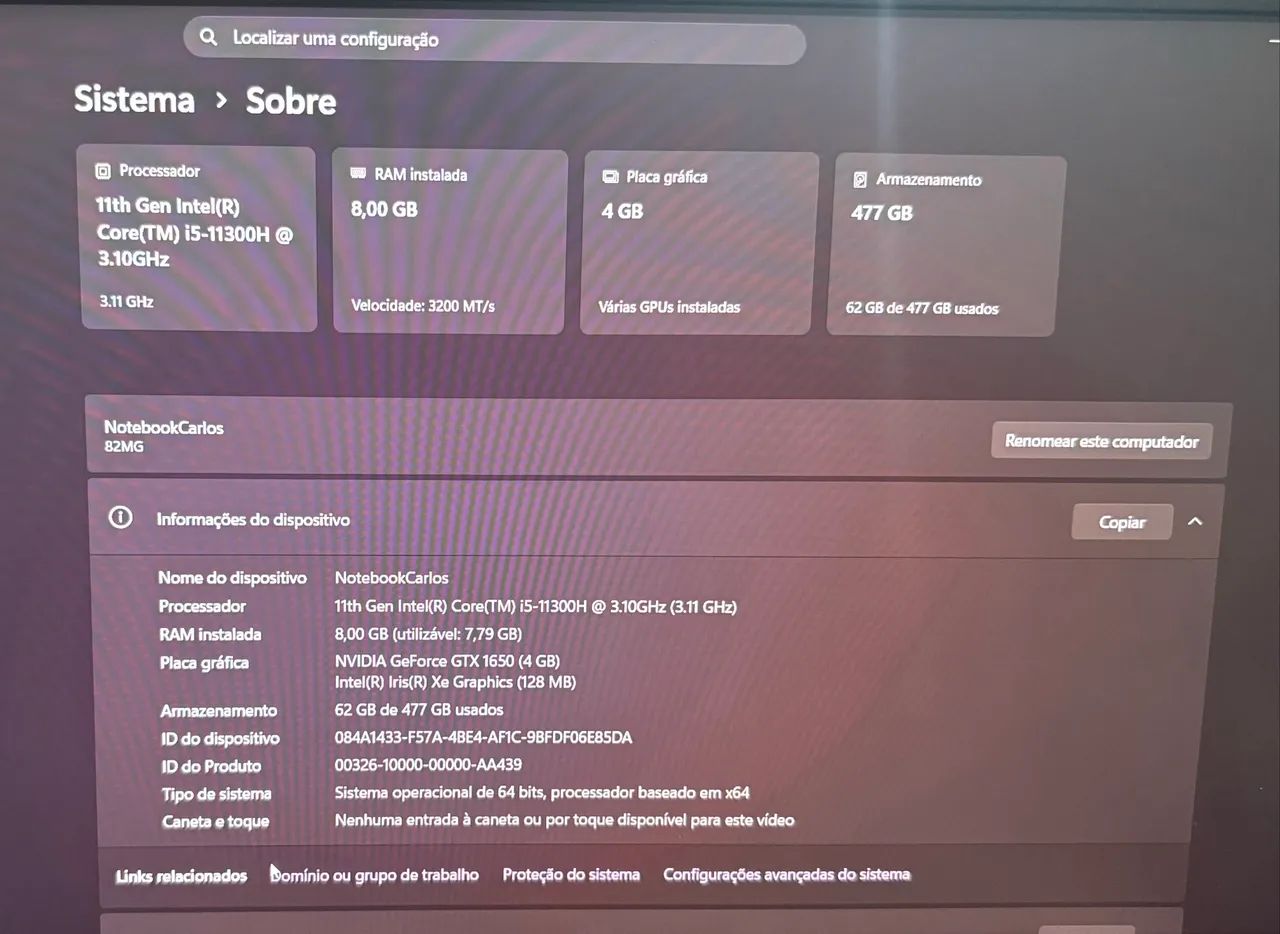 VENDO NOTEBOOK GAMER + MOUSE  - Foto 4