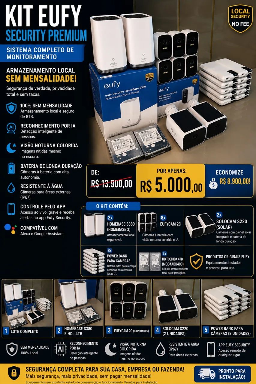 Câmeras eufy - Foto 4