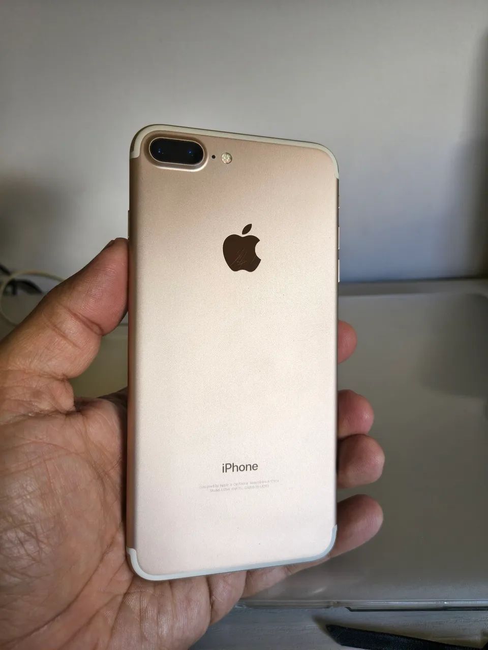 IPhone 7 Plus Gold 256gb LINDO, como novo - Celulares e