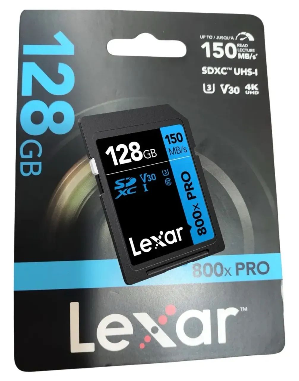 Cartão Sd Lexar 128gb V30