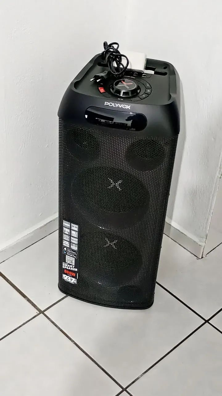 Caixa de som polyvox 