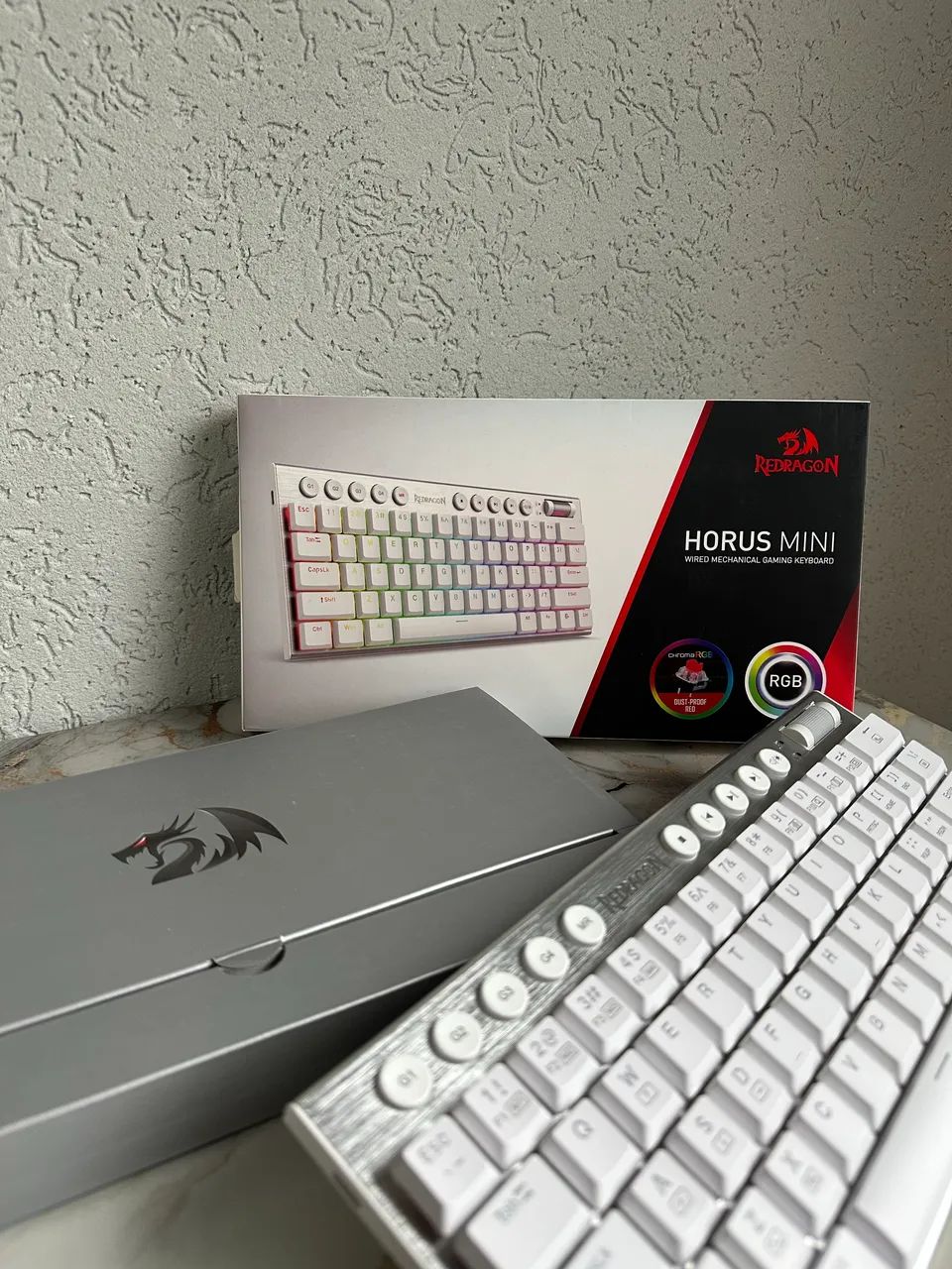 Teclado Gamer Redragon Horus Mini RGB