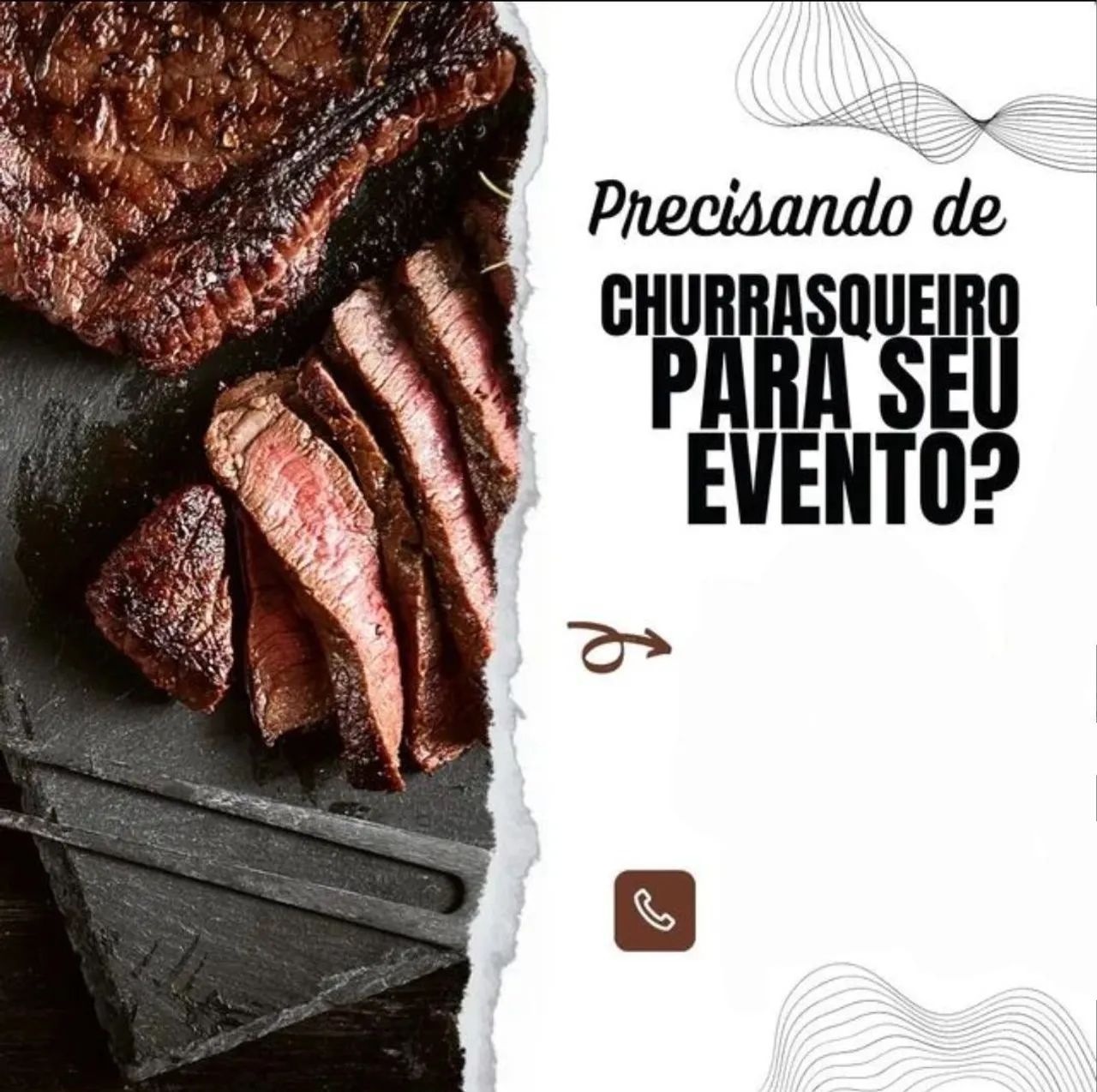 Churrasqueiro Para seu evento 
