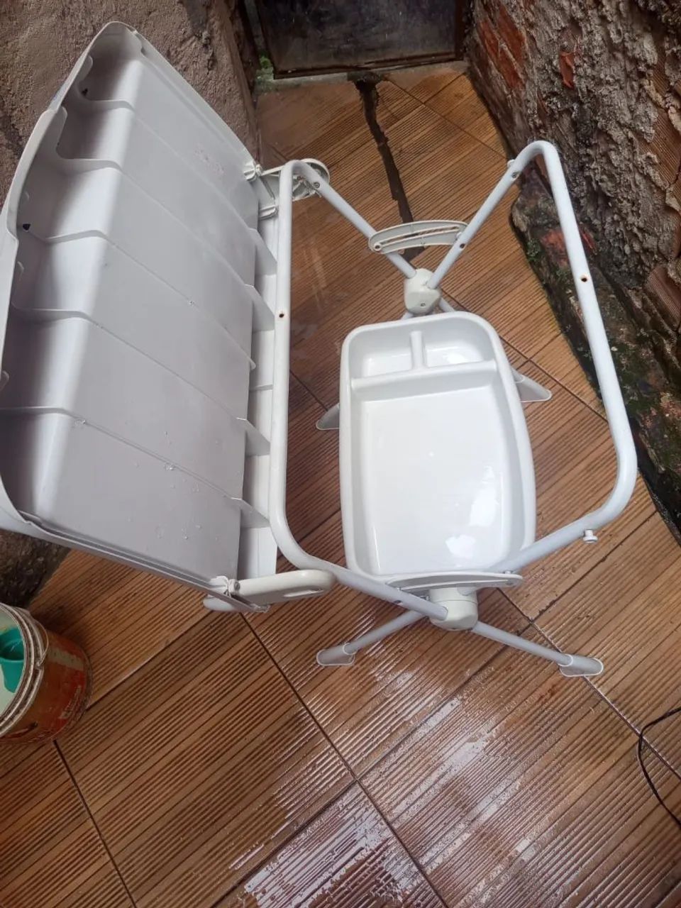 Banheira de bebê com suporte - Foto 2