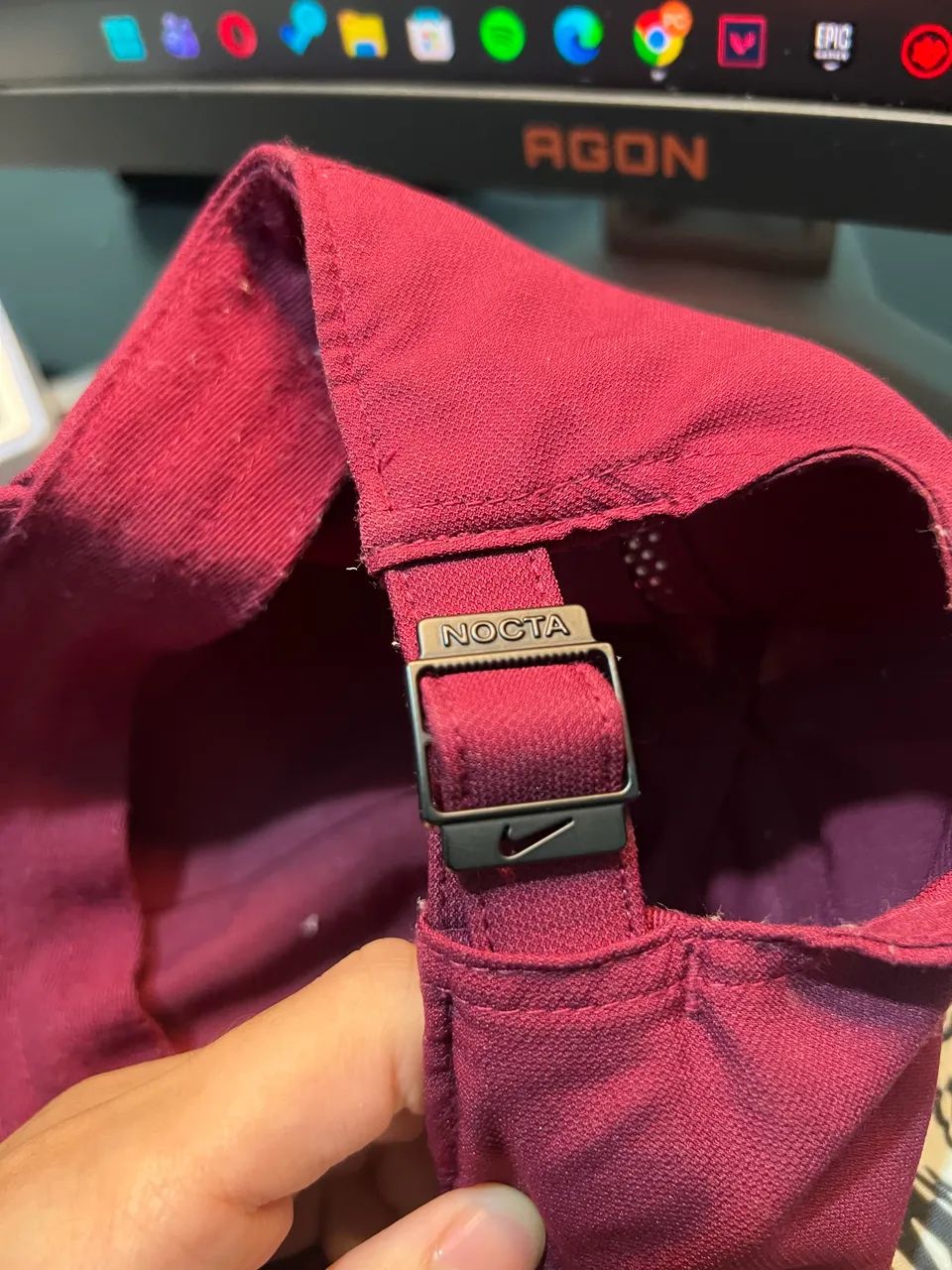 BONÉ NIKE NOCTA VERMELHO VINHO - Foto 5