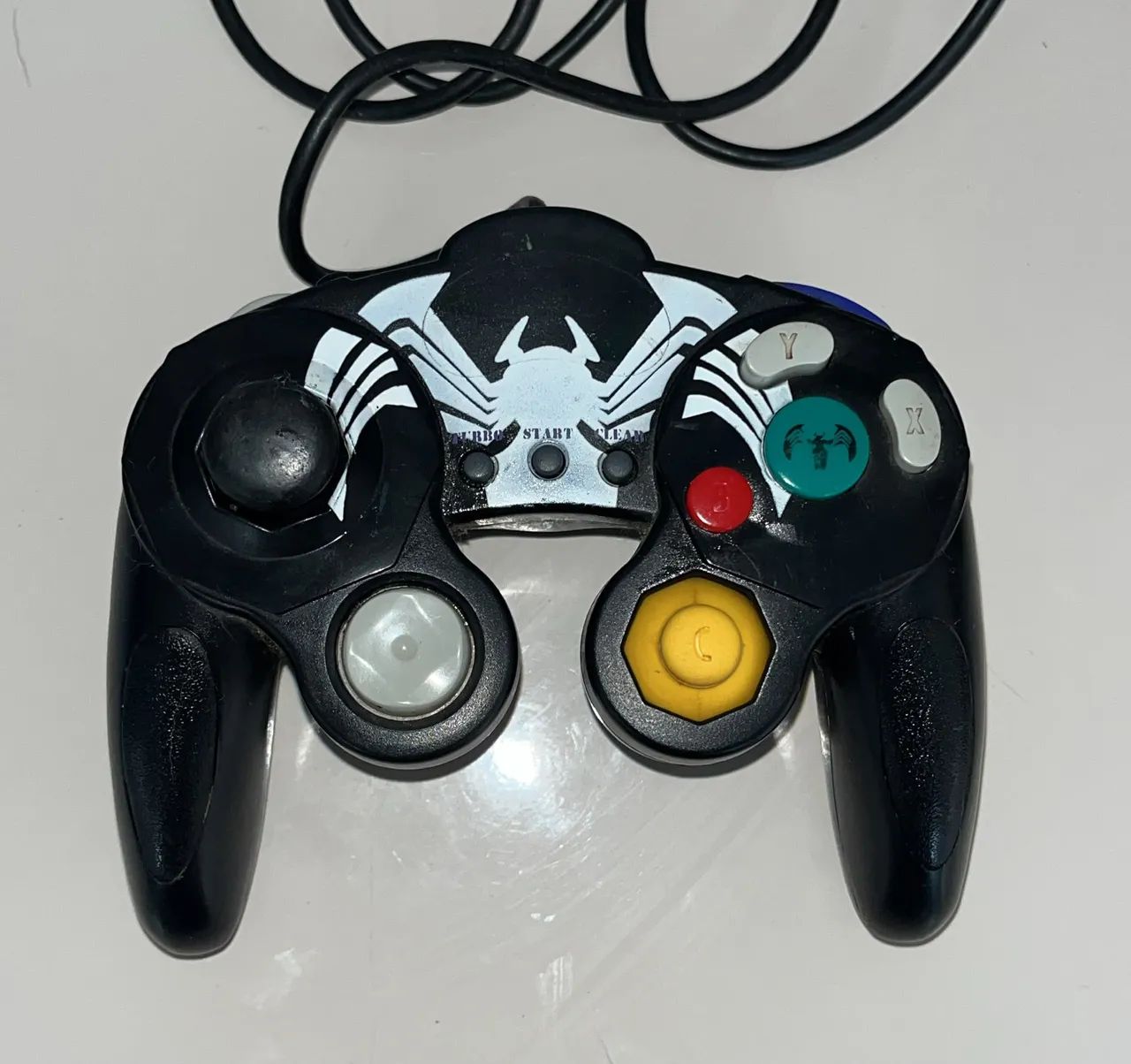 Controle do game cube edição spiderman Marvel
