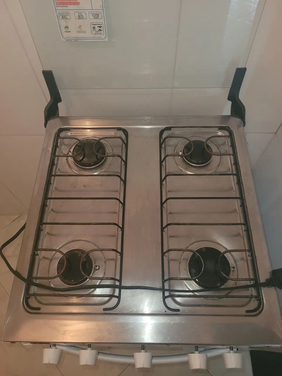 Fogão 4 Bocas Mônaco Plus com Acendimento Automático - Foto 4